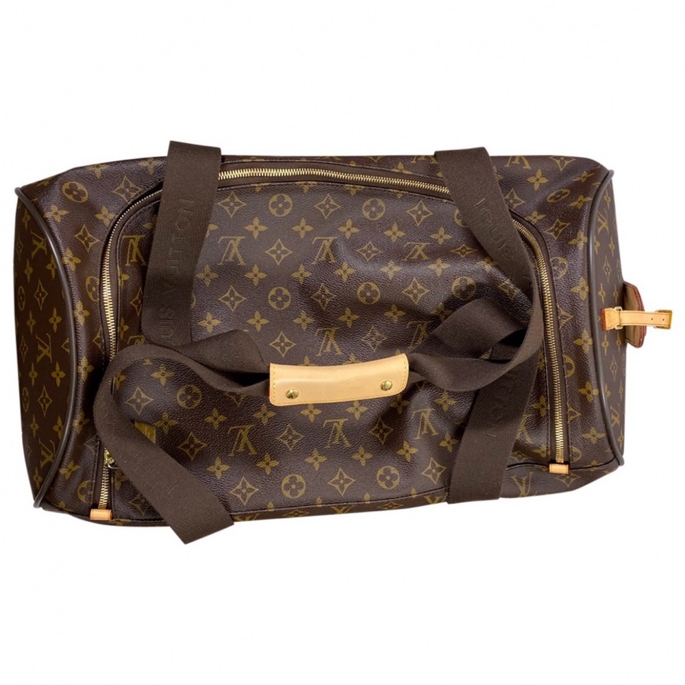 Louis Vuitton Brown Monogram Duffel Bag